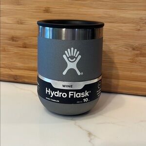 Hydro Flask Gray Wine Tumbler 10oz